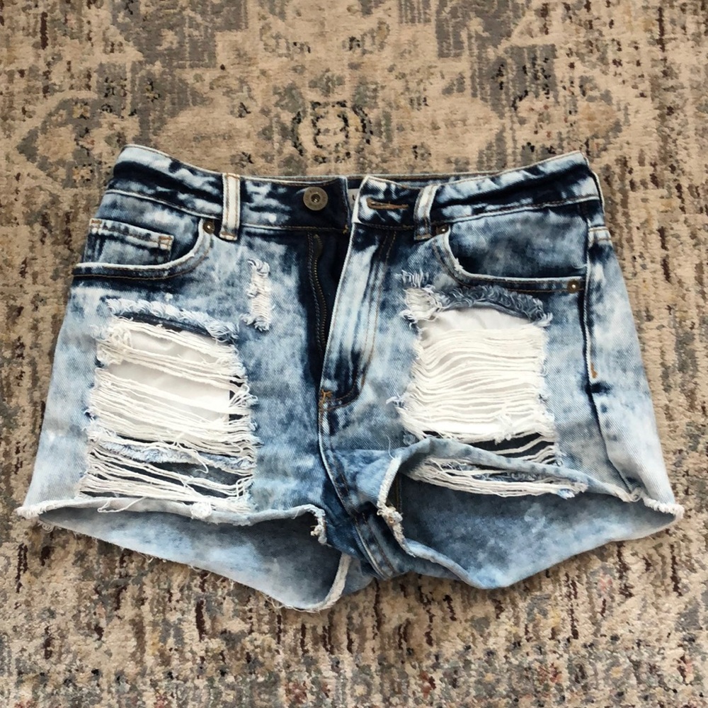 PacSun denim shorts